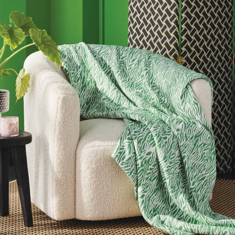 NWT DVF for Target Sea Twig Throw Blanket